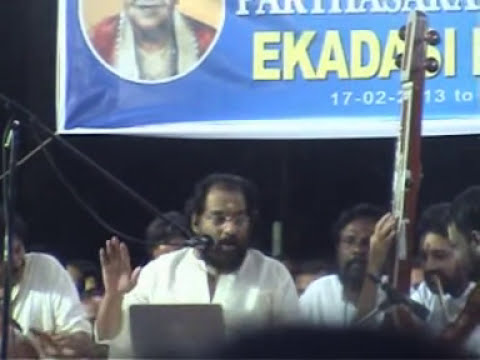 YESUDAS - Chembai Parthasarathy Temple Ekadasi Annual Festival - Feb 2013 at Chembai Vaidya Natha Bhagavathar's home (Yesudas' Master). Dr. K.J. Yesudas concert at the...