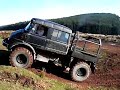 unimog in quarry