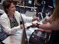 Kelley Armstrong signing books for fans at ComicCon 2008