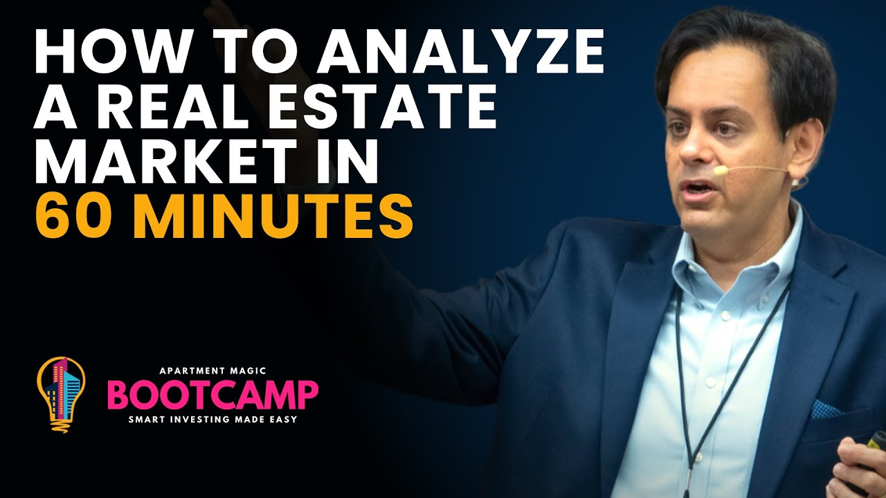 How to Analyze a Real Estate Market in 60 Minutes - Know More than a  Local Expert - Neal Bawa