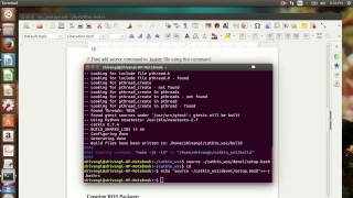 Creating catkin package in ROS