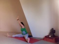 Yoga For Weight Loss - Yoga Stretch - Wide Leg Stretch for Inner Thighs and Hips (Ten Toes Yoga Bris