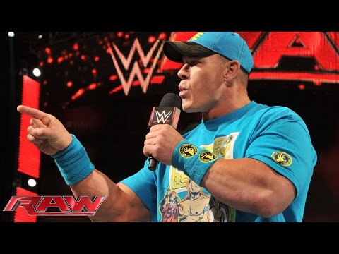 John Cena addresses his loss to Rusev at WWE Fastlane: Raw, February 23, 2015
