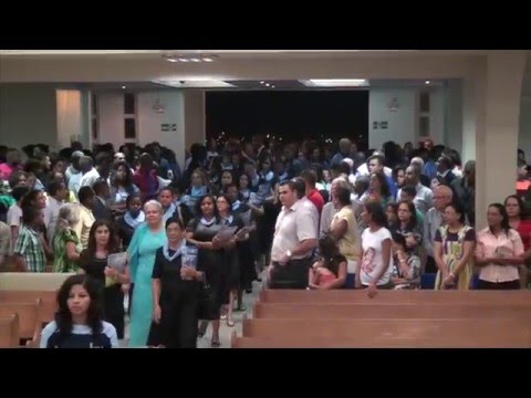 Entrada das irmãs do Círculo de Oração - 2016