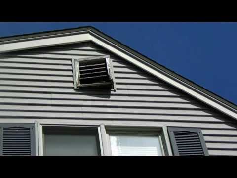 how to vent an old attic