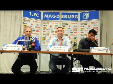 Video: Pressekonferenz - 1. FC Magdeburg gegen VfB L�beck 0:2 (0:1)