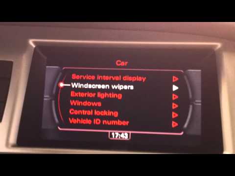 how to update mmi in audi a6