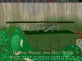 SecondLife: Driving Range and Golf Course Construction Kit