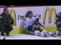Ryan Kesler And his Baby at the Super skills 2009