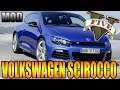 Volkswagen Scirocco BETA для GTA 5 видео 5