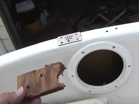 Chrysler C22 Transom Repair