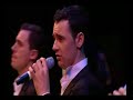a concert by the celtic tenors, matthew gilsenan, james nelson and daryl simpson. at the national concert hall dublin in december 2007.