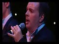 a concert by the celtic tenors, matthew gilsenan, james nelson and daryl simpson. at the national concert hall dublin in december 2007.