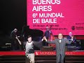 presentaci�n de la orquesta,   y la  pareja de baile gloria y  eduardo  arquimbau ( gracias malena!! )durante  la  final  de tango sal�n.