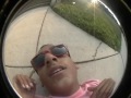 double kickflip 9 stair attempt