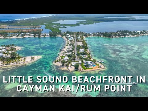 Little Sound Beachfront Lot in Cayman Kai/Rum Point with Private Road Access
