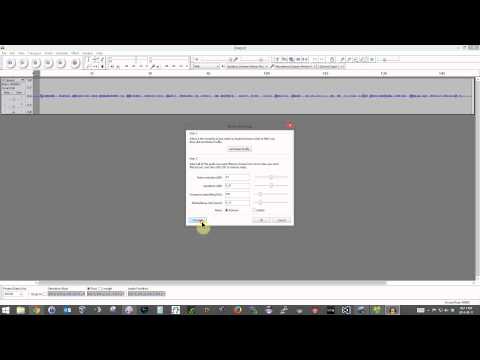 how to isolate music in audacity
