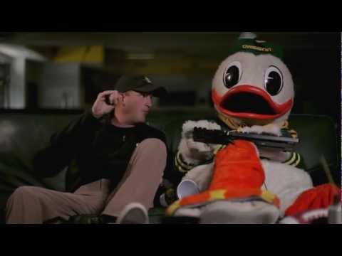oregon duck - We are asking fans to wear white for the Oregon-USC game on November 3, 2012. We have a limited amount of free