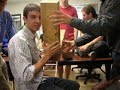 our group built a bridge out of paper and string and withheld 430 lbs
