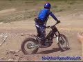 Trials dirtbike competition at Donner Ski park, CA Trials dirtbike competition at Donner Ski park, CA