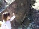 Megan & Daddy at Petroglyph Nat\