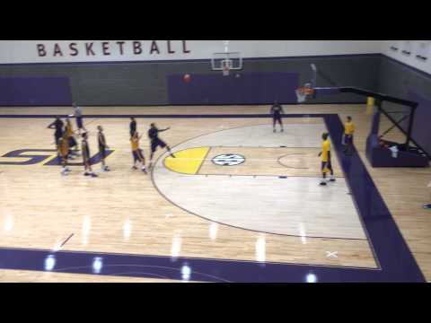Video: Day 1 Of LSU Basketball Practice