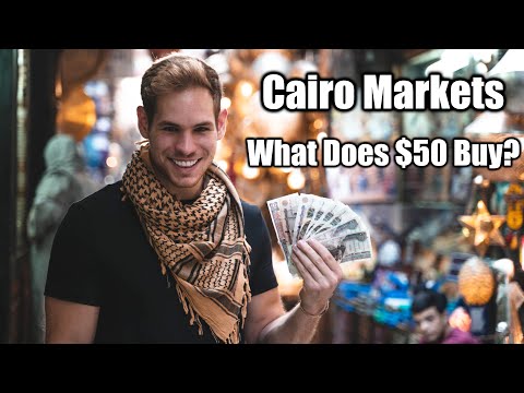 What does $50 get you in the Cairo Markets?! EGYPT