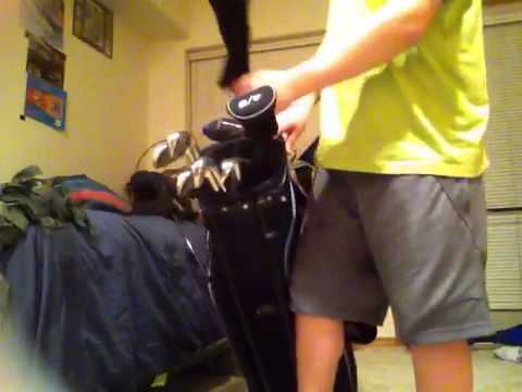 how to organize golf bag