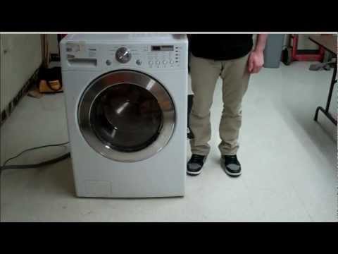 how to drain lg washer wm2016cw