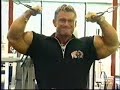 Lee Priest posing and training arms 2000 Lee Priest posing and training arms 2000
