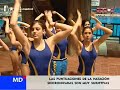 Así se ganan las medallas de natación sincronizada