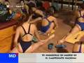 Así se ganan las medallas de natación sincronizada