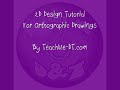 2D Design - ipod Orthographic Drawing