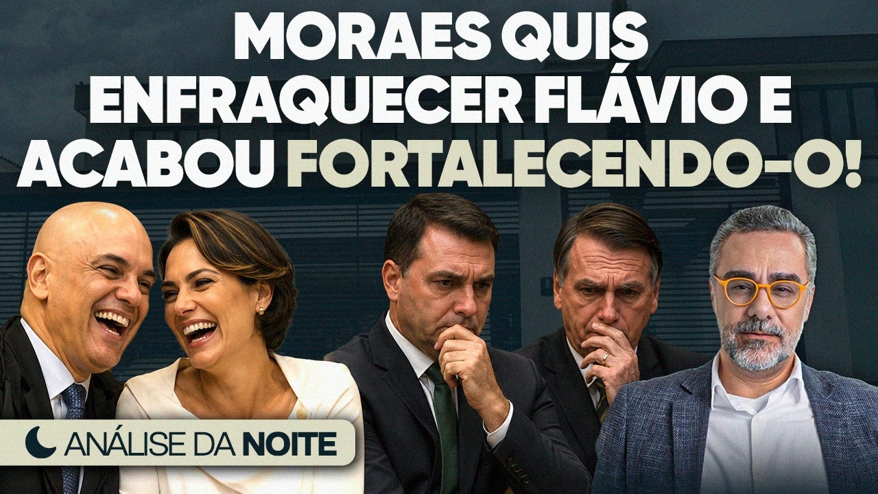 🚨 Moraes Tenta Enfraquecer Flávio, Mas o Tiro Sai pela Culatra!