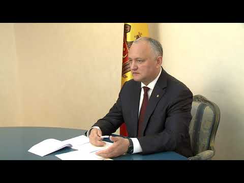 Șeful statului a avut o întrevedere cu conducătorii companiilor de construcții