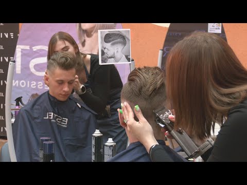 Конкурс причёсок WORLD SKILLS BELARUS в Гомеле видео