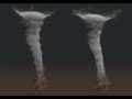 Just two quick versions of a Maya Fluid FX Sim in Maya 2011. Very quick to sim. Very quick to render. Using colour grid also to emit colours into the sim