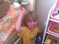 6 year old throwing a fit