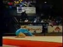 Massilia Gym Cup 1995 Cecile Canqueteau FX EF