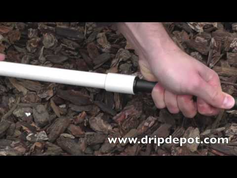 how to fasten pvc pipe