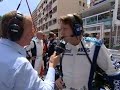 Monaco GP Martin Brundle Gridwalk / Sam Michael and Kimi
