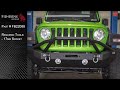 Fishbone Offroad Mid-Width Winch Front Bumper (Part Number: FB22088) Fishbone Offroad Mid-Width Winch Front Bumper - JT/JL