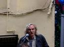 jack hirschman and lawrence ferlinghetti help kick off the weekend-long festival.

i wish that guy in front of me would've moved...or at least stayed still.
