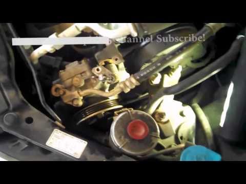 Timing belt replacement Honda Civic 2004 1.7L PART 1 Water pump 2001-2005 Install Remove Replace