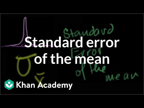 how to calculate standard error