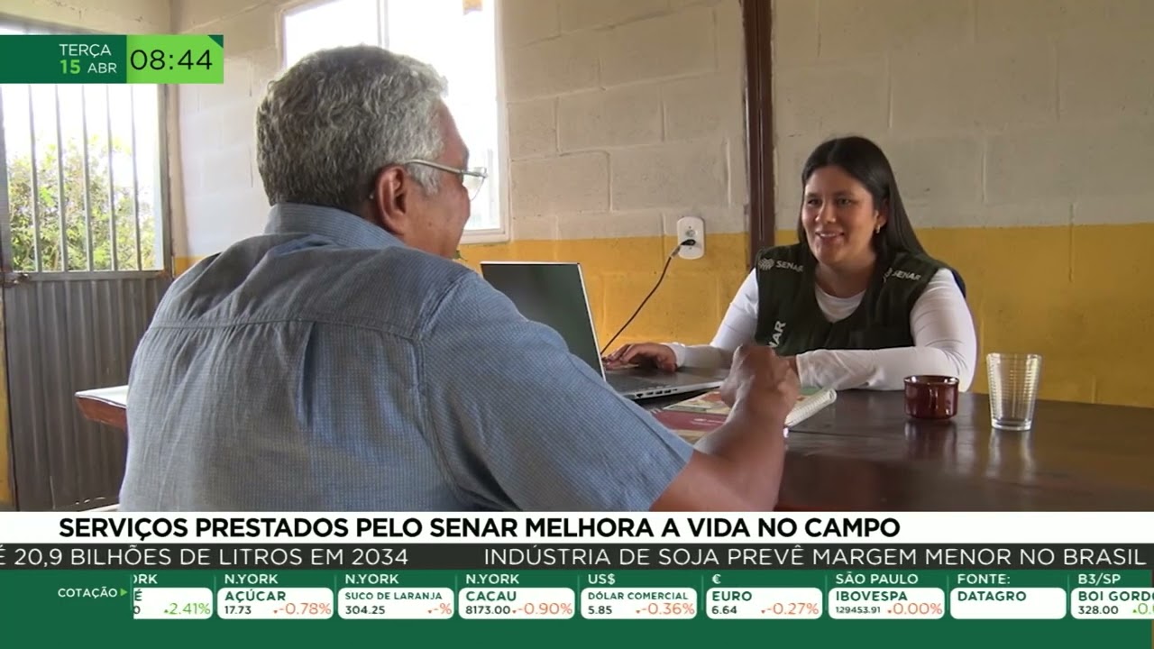 Serviços prestados pelo SENAR melhora a vida no campo