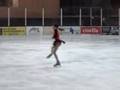 Eiskunstlauf Traing von Milena von Schulthess