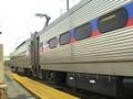 Amtrak and SEPTA Trains At Cornwell Heights on Election Day