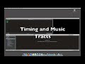 pinning music tracts and timing in iMovie