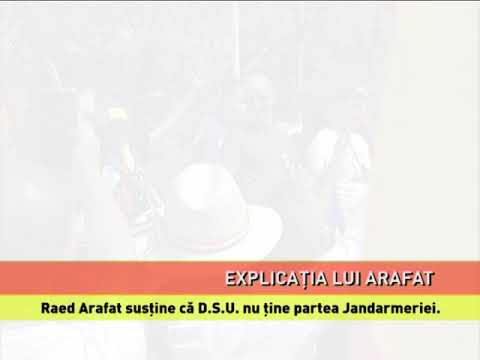 Explicațiile lui Raed Arafat, în scandalul gazelor lacrimogene